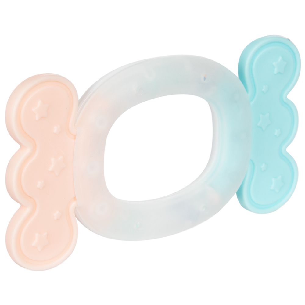 Huanger - Baby Candy Teether With Rattle - Pink
