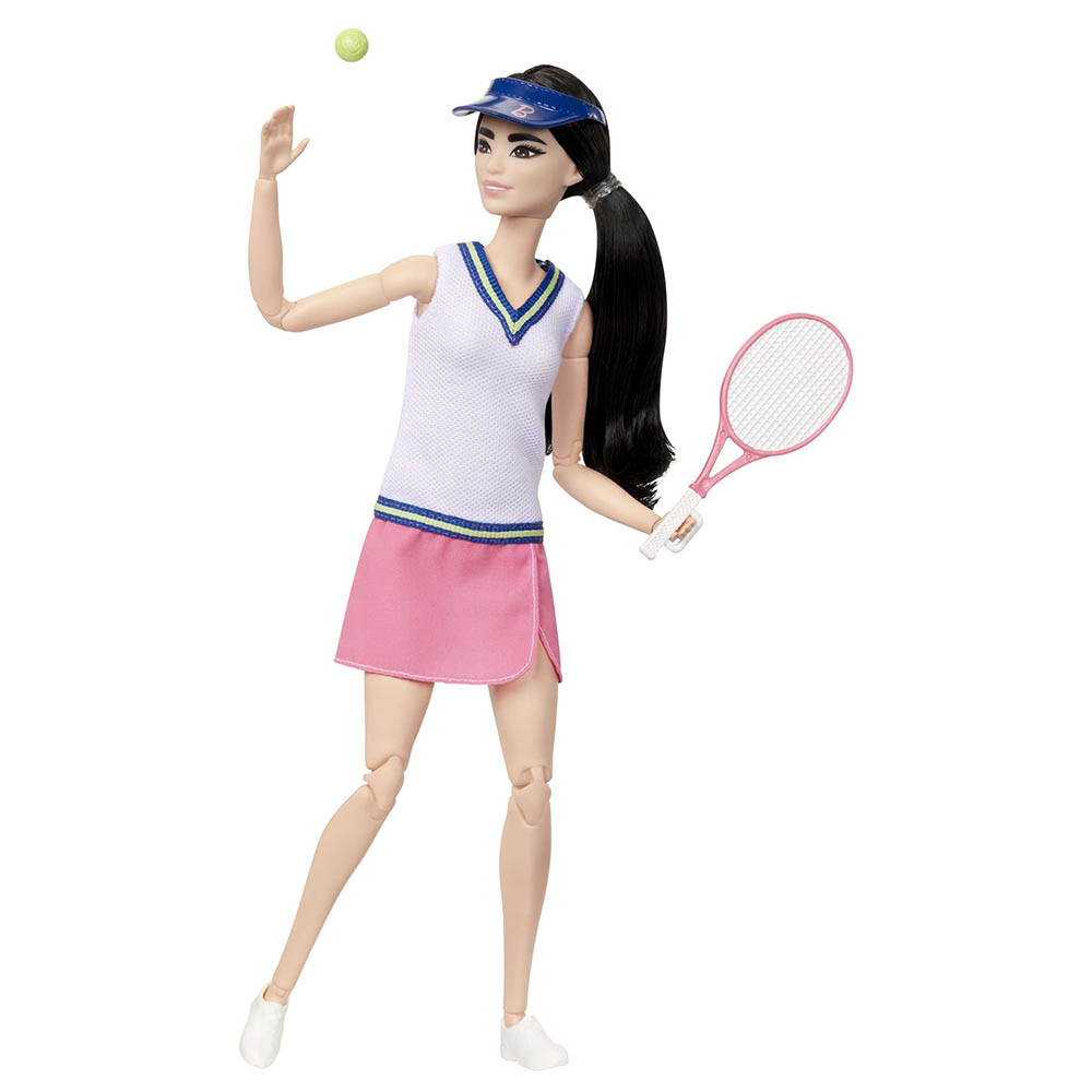 Mattel Games - Barbie Articulated Sports Doll - Tennis