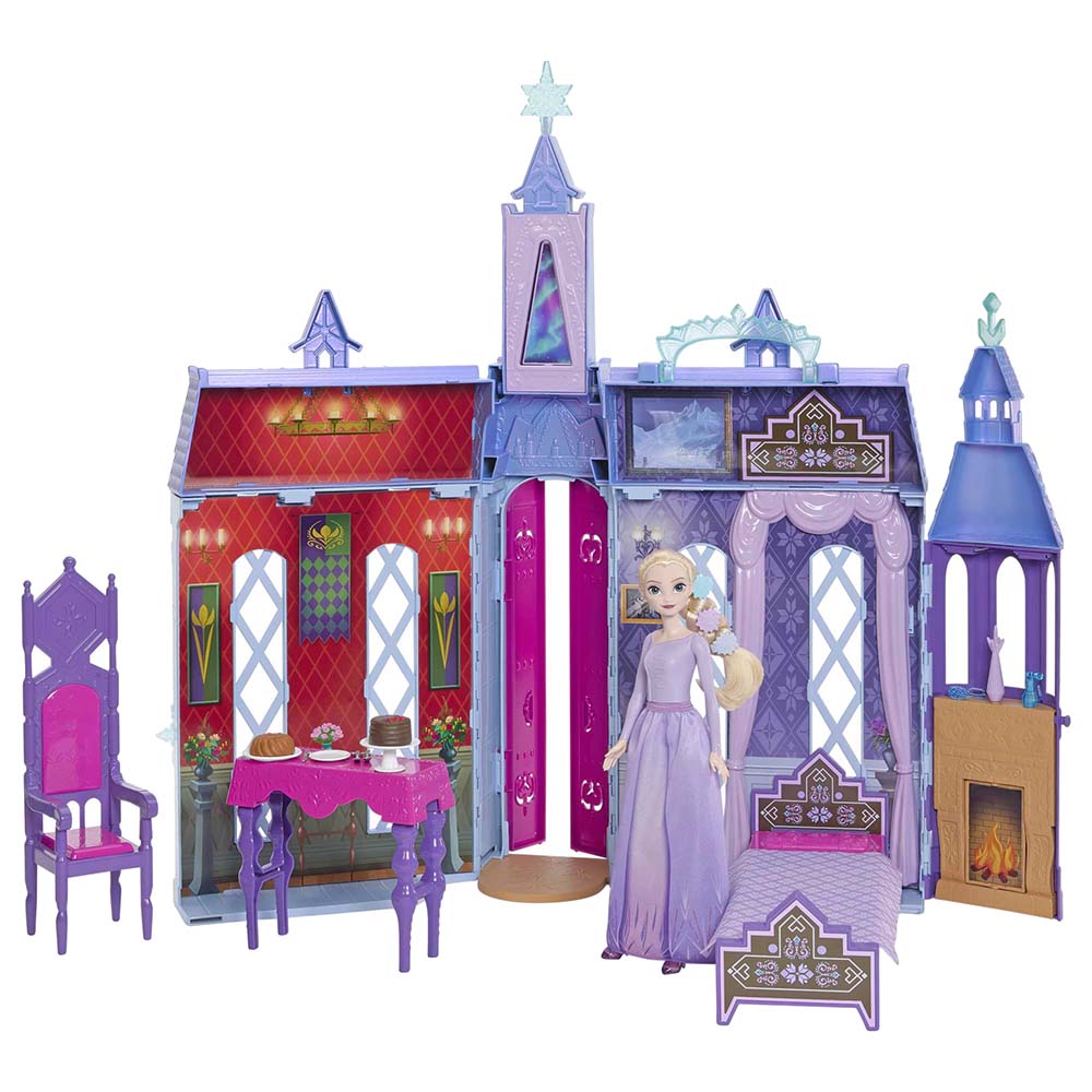 Mattel Games - Disney Frozen Arendalle Castle With Doll - 15pcs