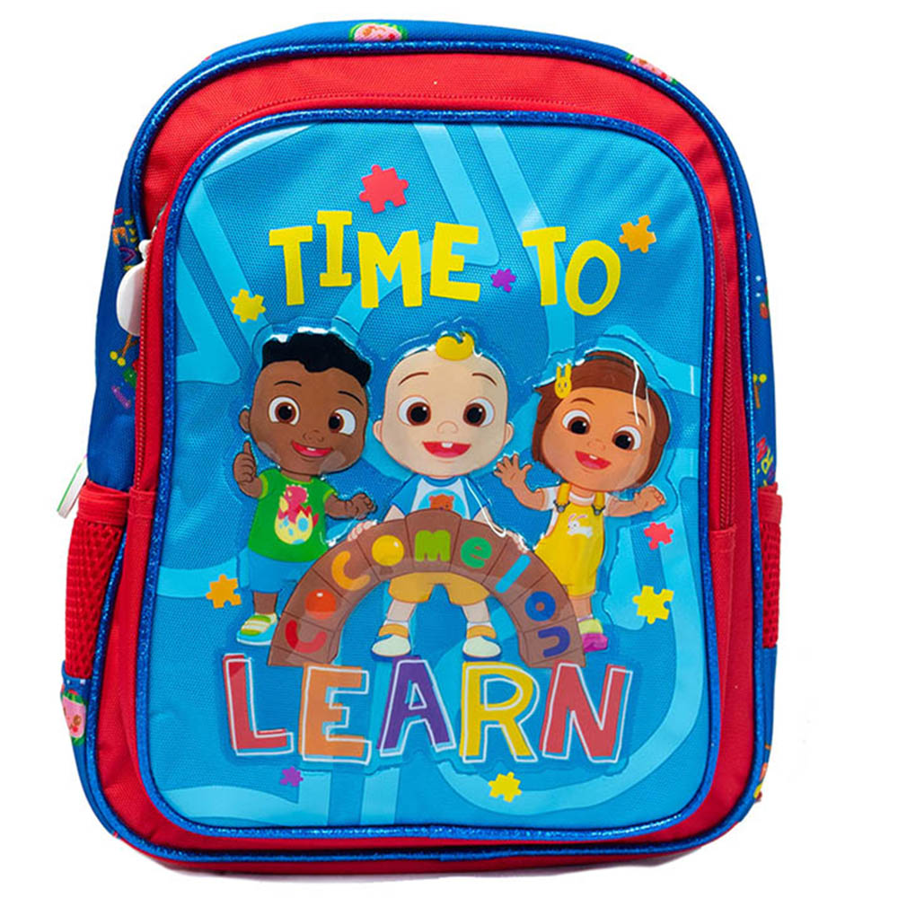 Cocomelon - Back Pack With Pencil Case - Blue - 12-Inch/30.5cm