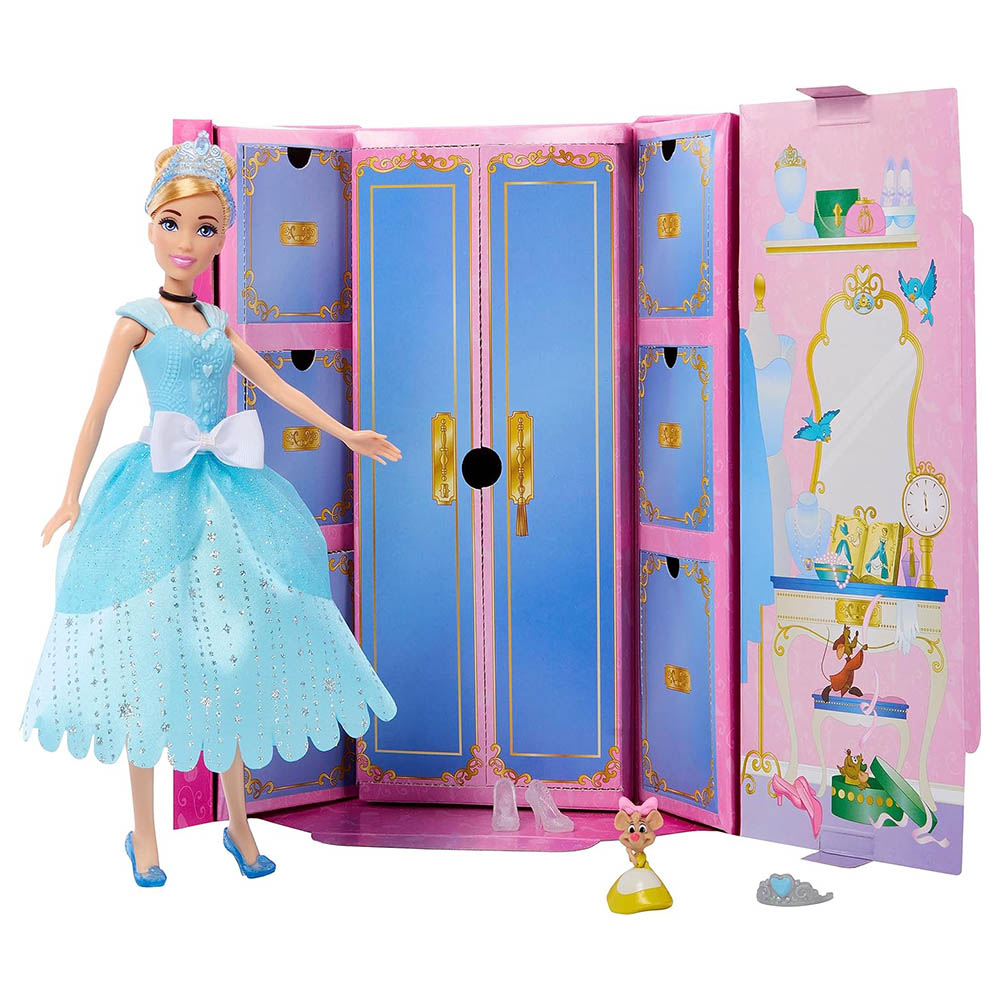 Disney - Princess Royal Fashion Reveal Doll And Surprise - Cinderella