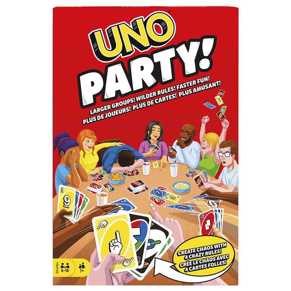 Mattel Games - Uno Party Card Game