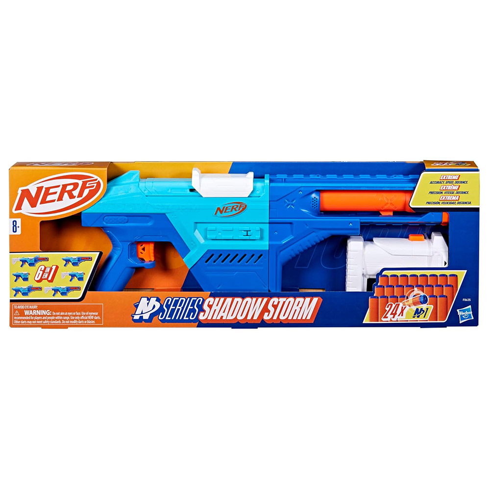 Nerf - N Series Shadow Storm Dart Blaster With 24 Darts