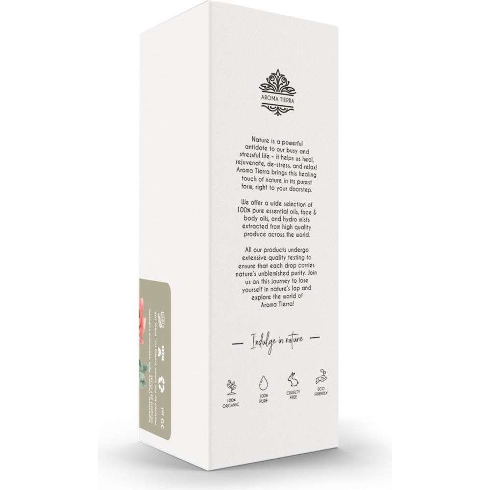 Aroma Tierra - Organic Rose Water Hydrosol Mist - 30ml