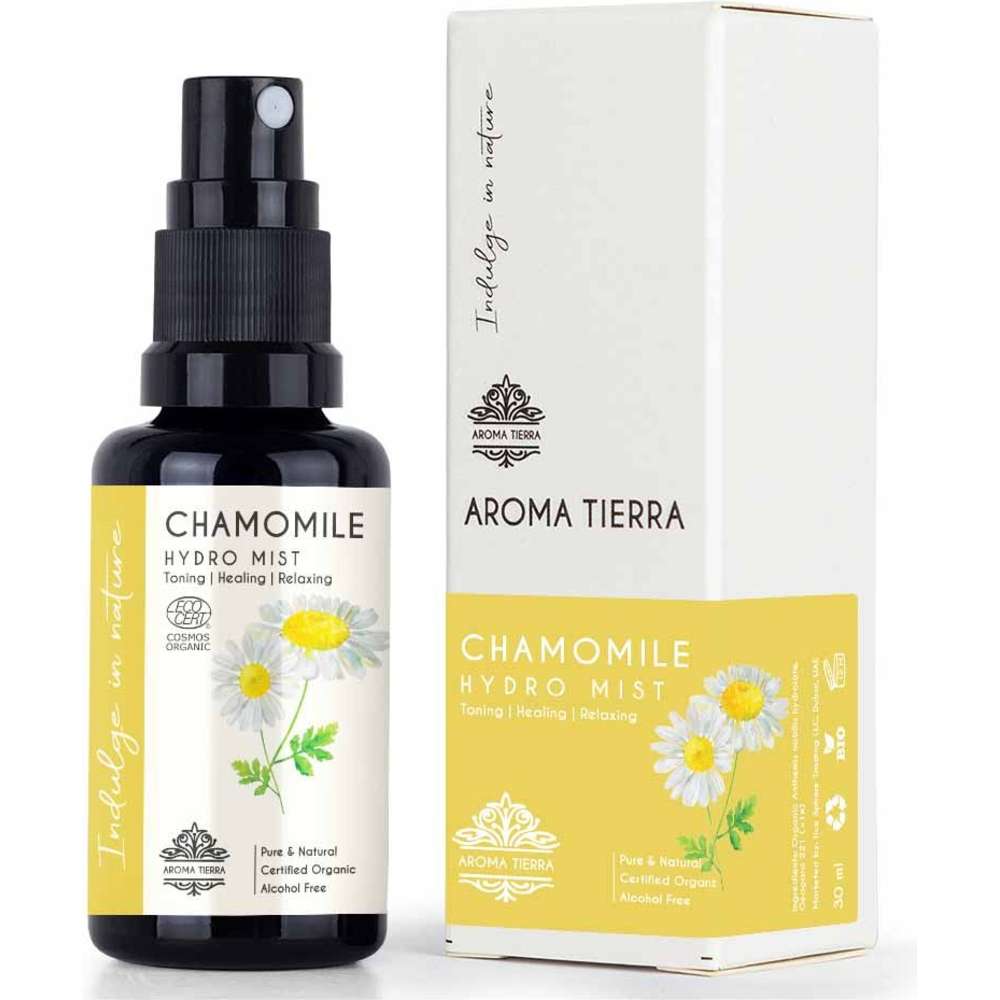Aroma Tierra - Organic Chamomile Water Hydrosol Mist - 30ml