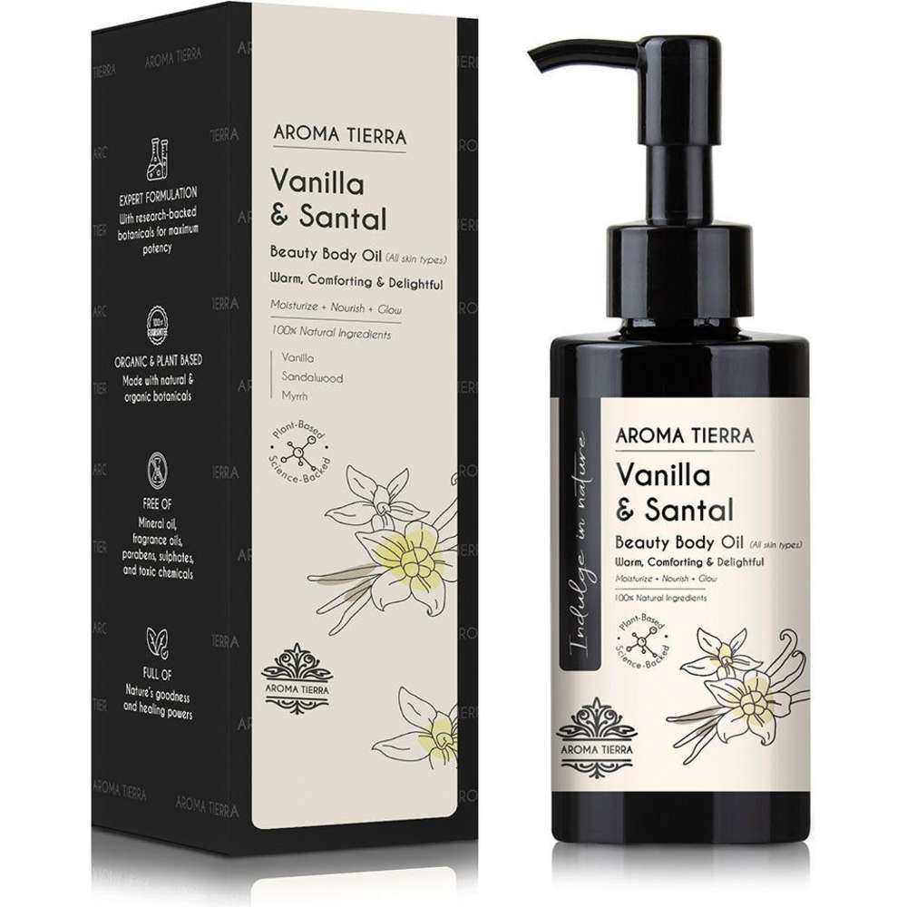 Aroma Tierra - Vanilla Santal Dry Body Oil - 100ml