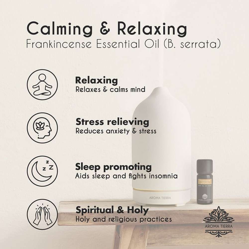 Aroma Tierra - Frankincense Essential Oil B. Serrata - 10ml