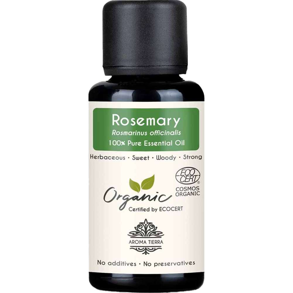 Aroma Tierra - Organic Rosemary Essential Oil - 30ml
