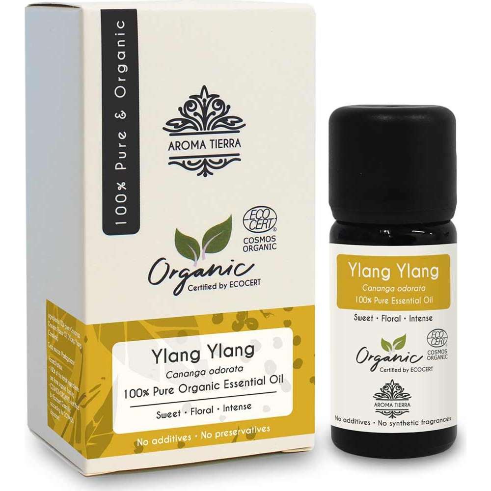 Aroma Tierra - Organic Ylang Ylang Essential Oil - 10ml