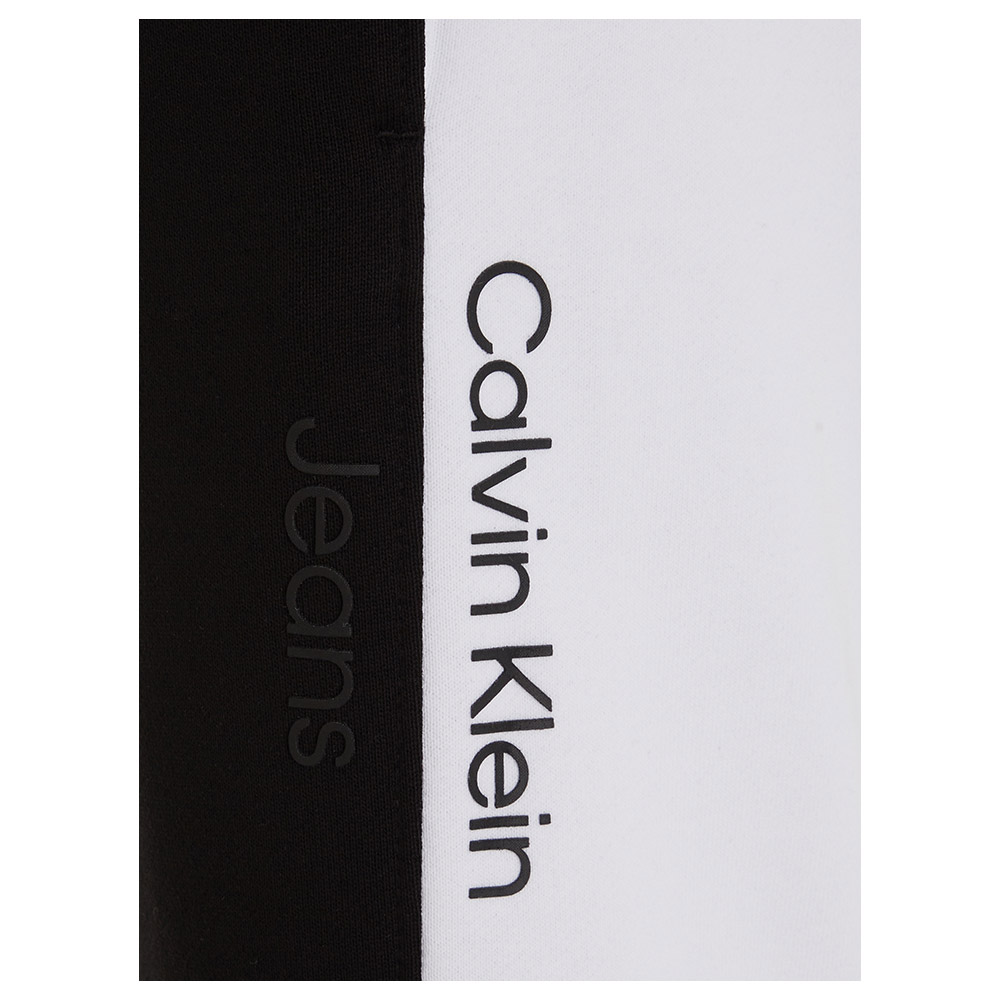 Calvin Klein Terry Color Block Regular Jogger - Black