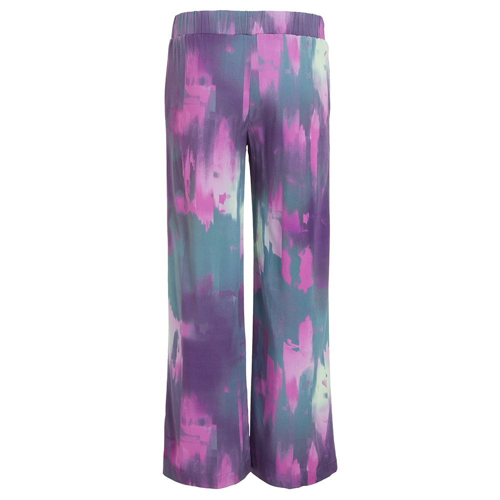 Calvin Klein Pixel All-Over Print Woven Pants - Black