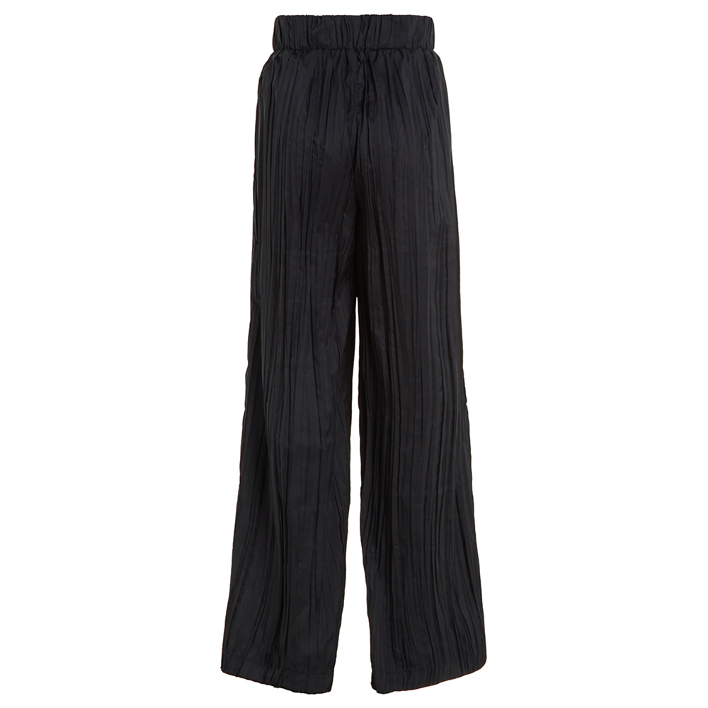 Calvin Klein Festive Plisse Pants - Black