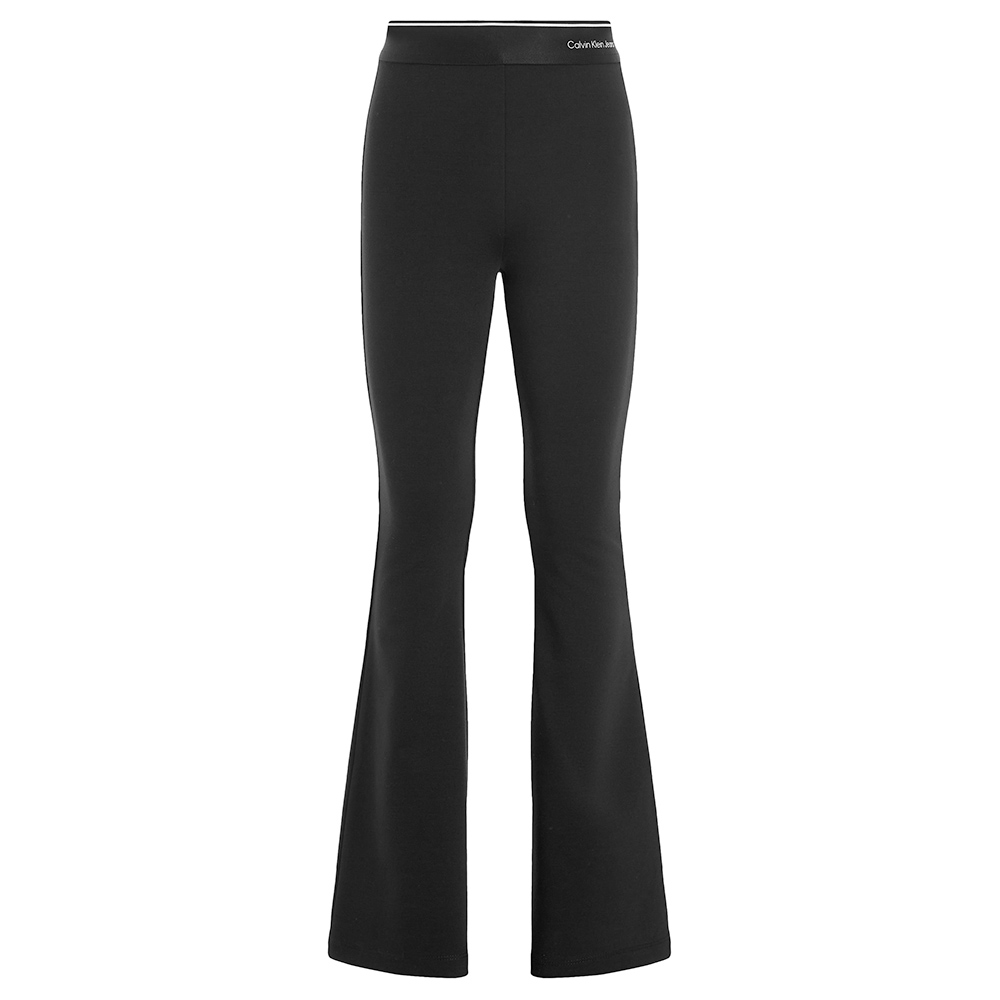 Calvin Klein Logo Tape Punto Pants - Black