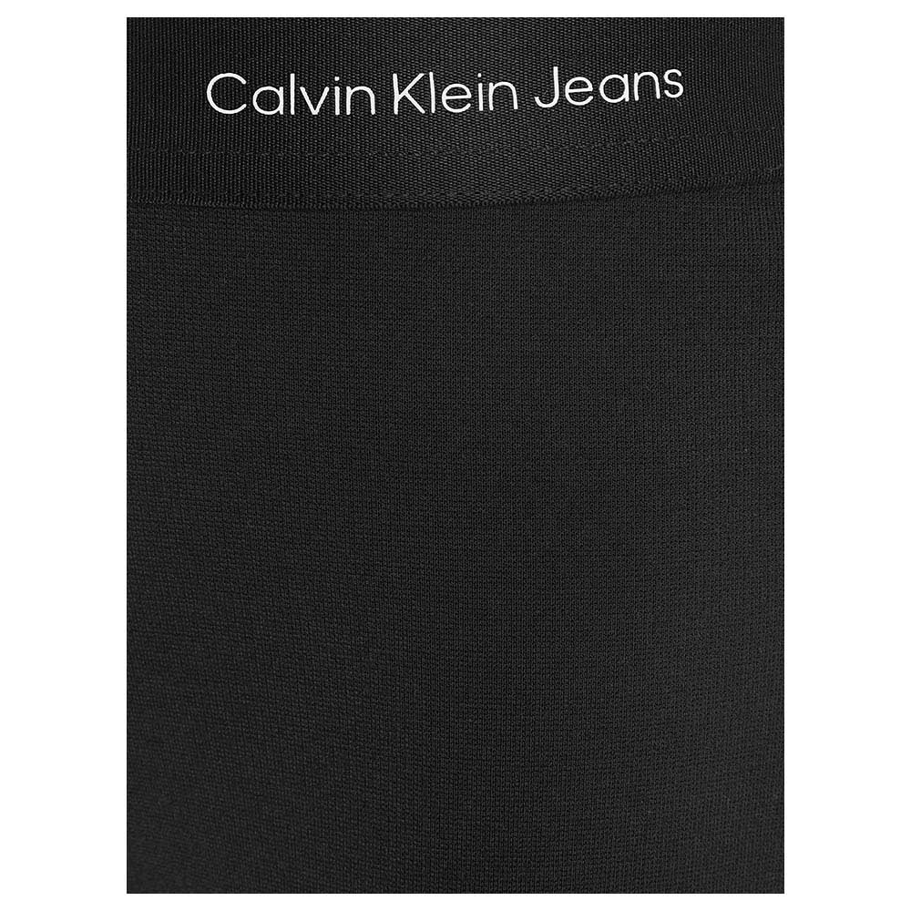 Calvin Klein Logo Tape Punto Pants - Black