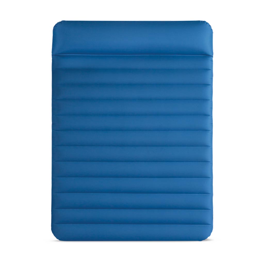 Intex - Dura-Beam Pillow Mattress With USB150 Pump - Blue - Full