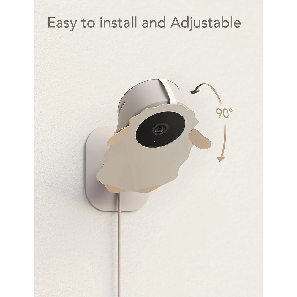 Nooie Electronics Baby Monitor Camera - IPC007D - Beige