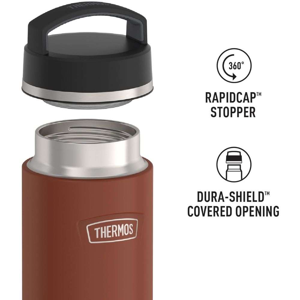 Thermos - Icon Vacuum Insulated Bottle - Saddle - 710ml