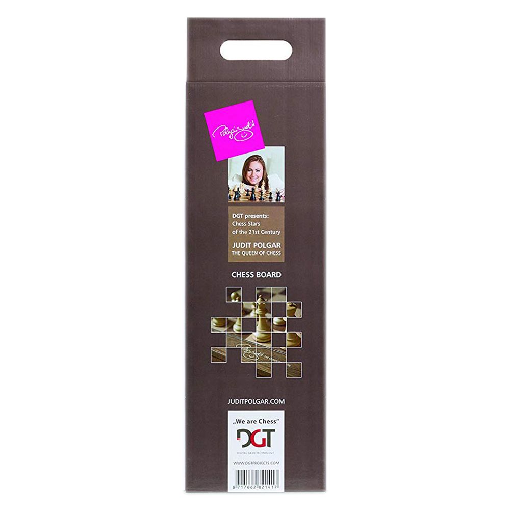 DGT - 10724 Judit Polgar Deluxe Chess Board