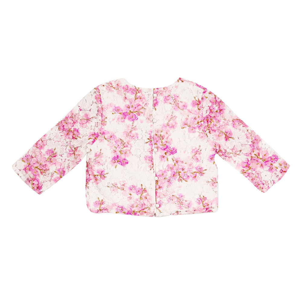 Guess Girl's Floral Top - Pink