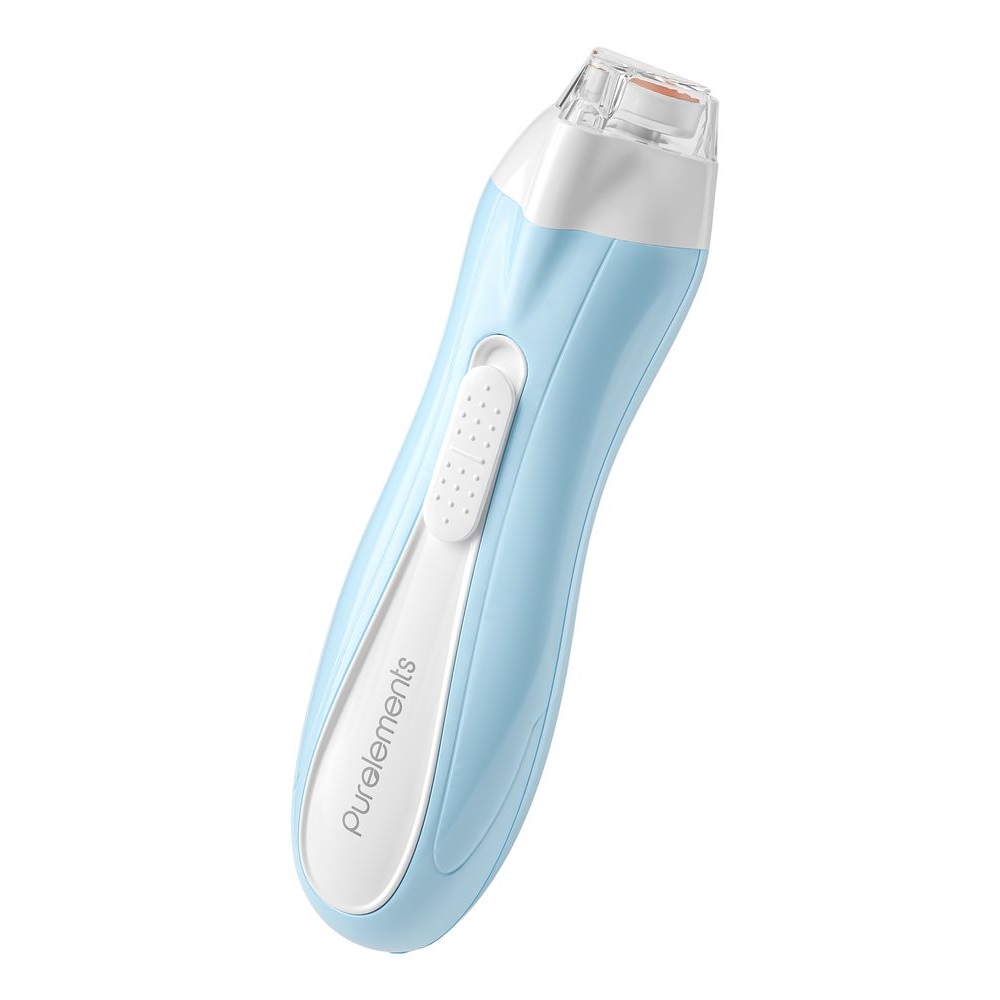 EN: Purelements - Electric Baby Nail Trimmer & USB Rechargeable Grooming Kit – Blue