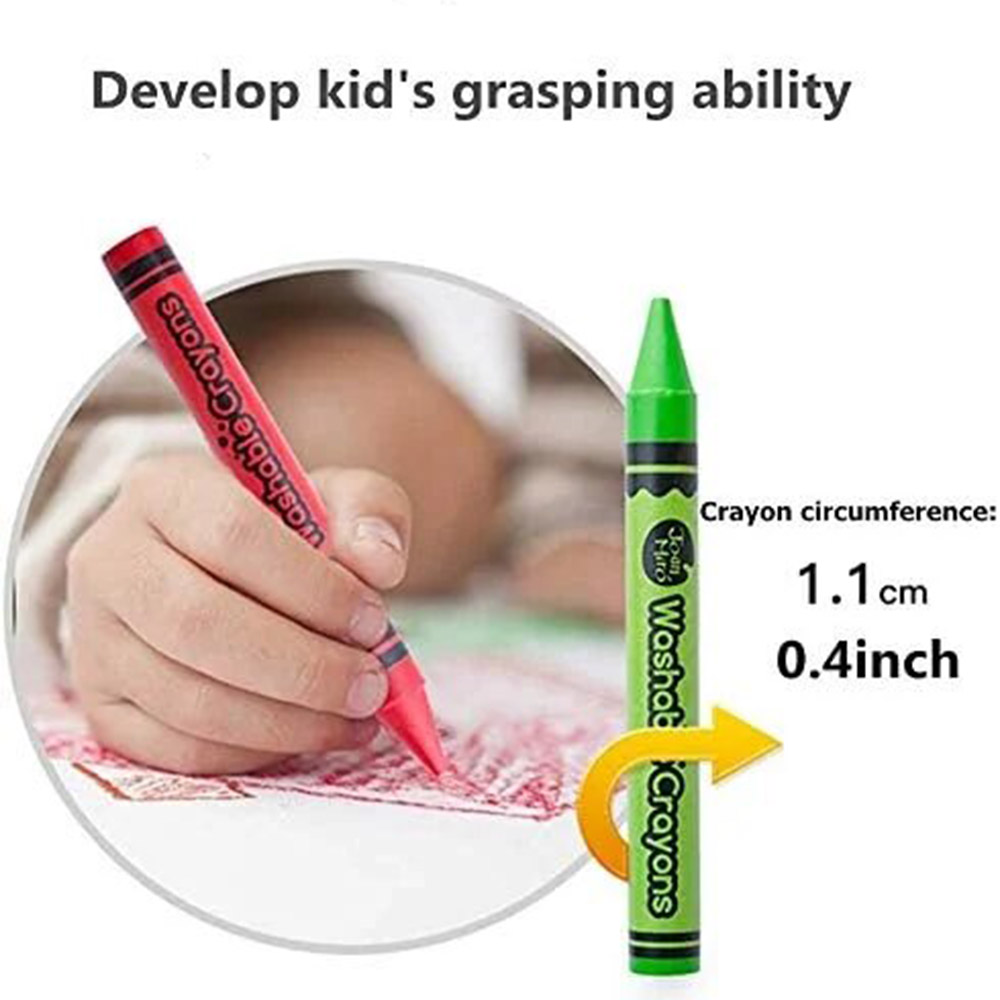 Jar Melo - Washable Crayons - 24 Pcs