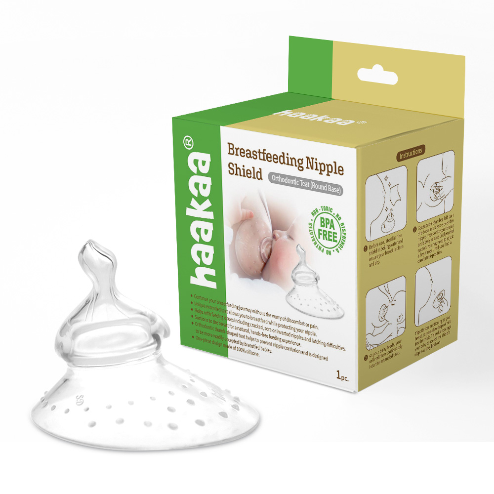 Haakaa - Breastfeeding Nipple Shield - Round Base
