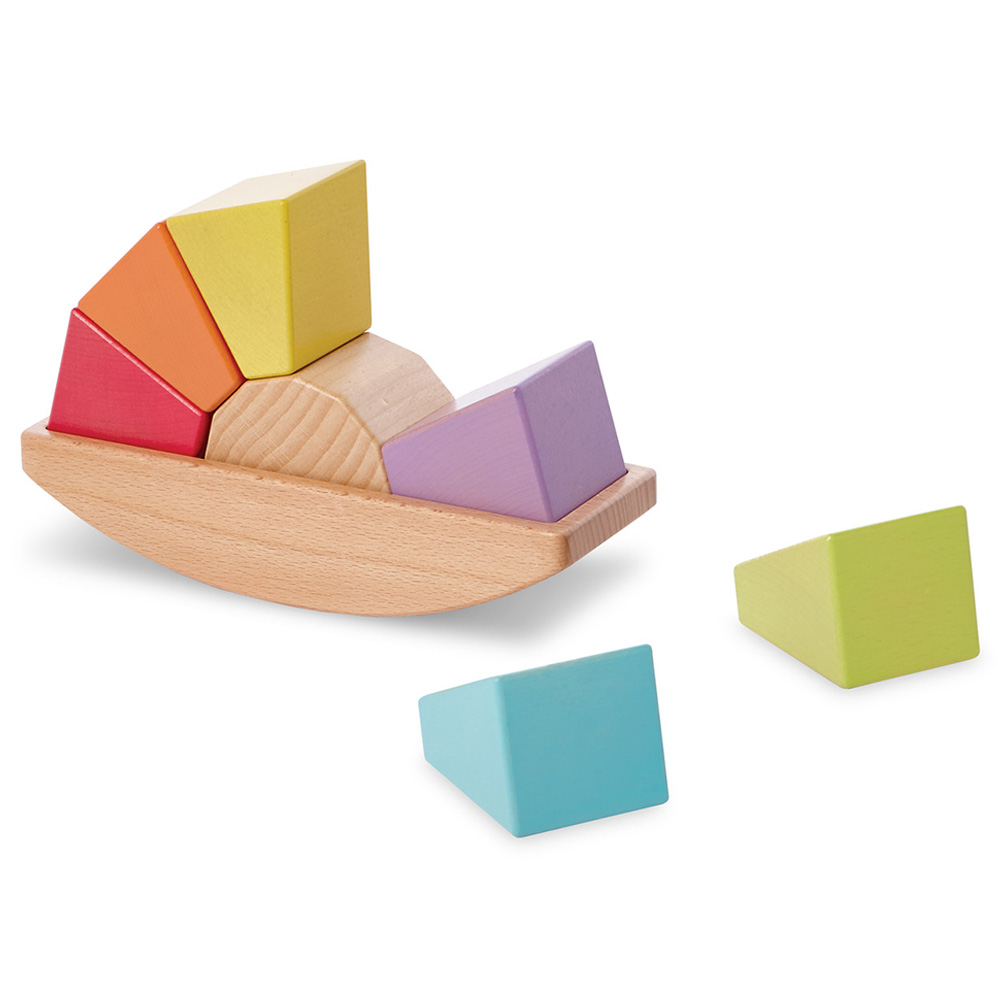 Babu - Rainbow Rocker Stacking Toy