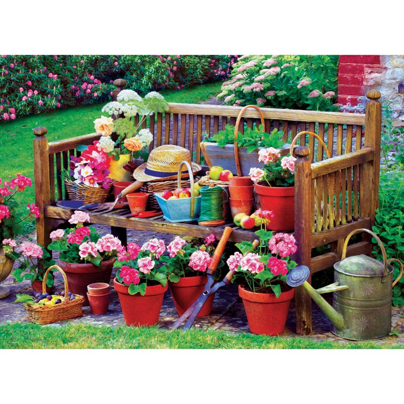 EuroGraphics Toys Garden Bench Jigsaw Puzzle - 1000Pcs