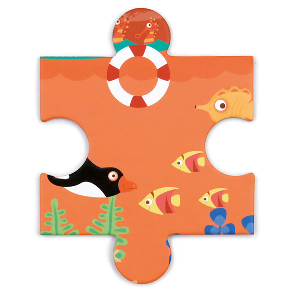 Scratch Europe - Pelican Contour Puzzle - 24pc