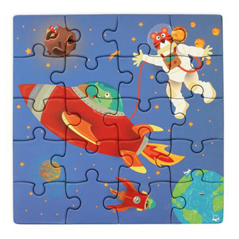 Scratch Europe - Scratch Magnetic Puzzle Book To Go Space