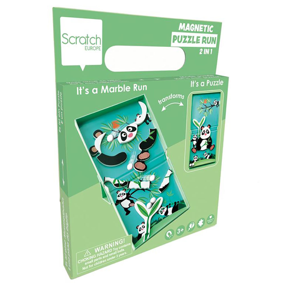Scratch Europe - Magnetic Puzzle Run - Panda 11pcs