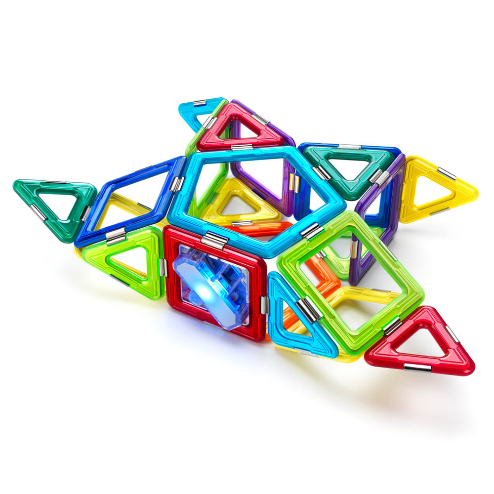 GeoSmart - UFO Magnet Play Set - 25pc