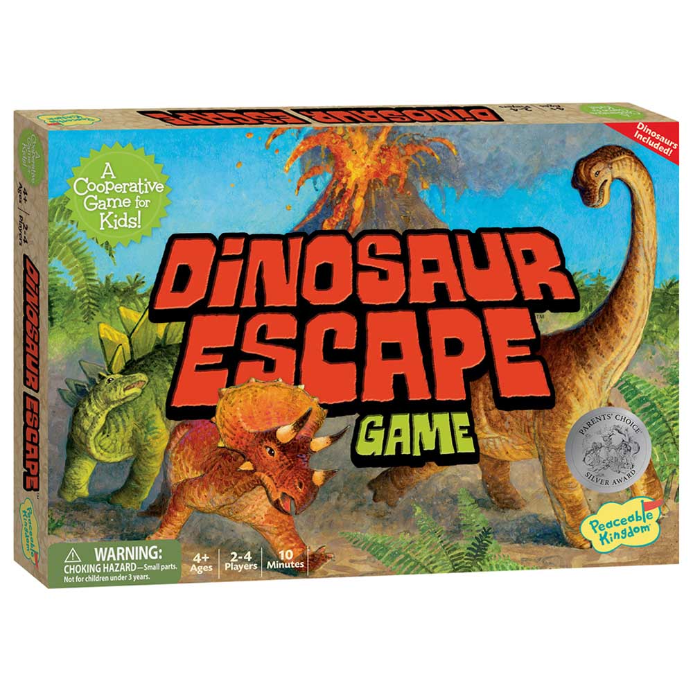 Peaceable Kingdom - Dinosaur Escape Board Game