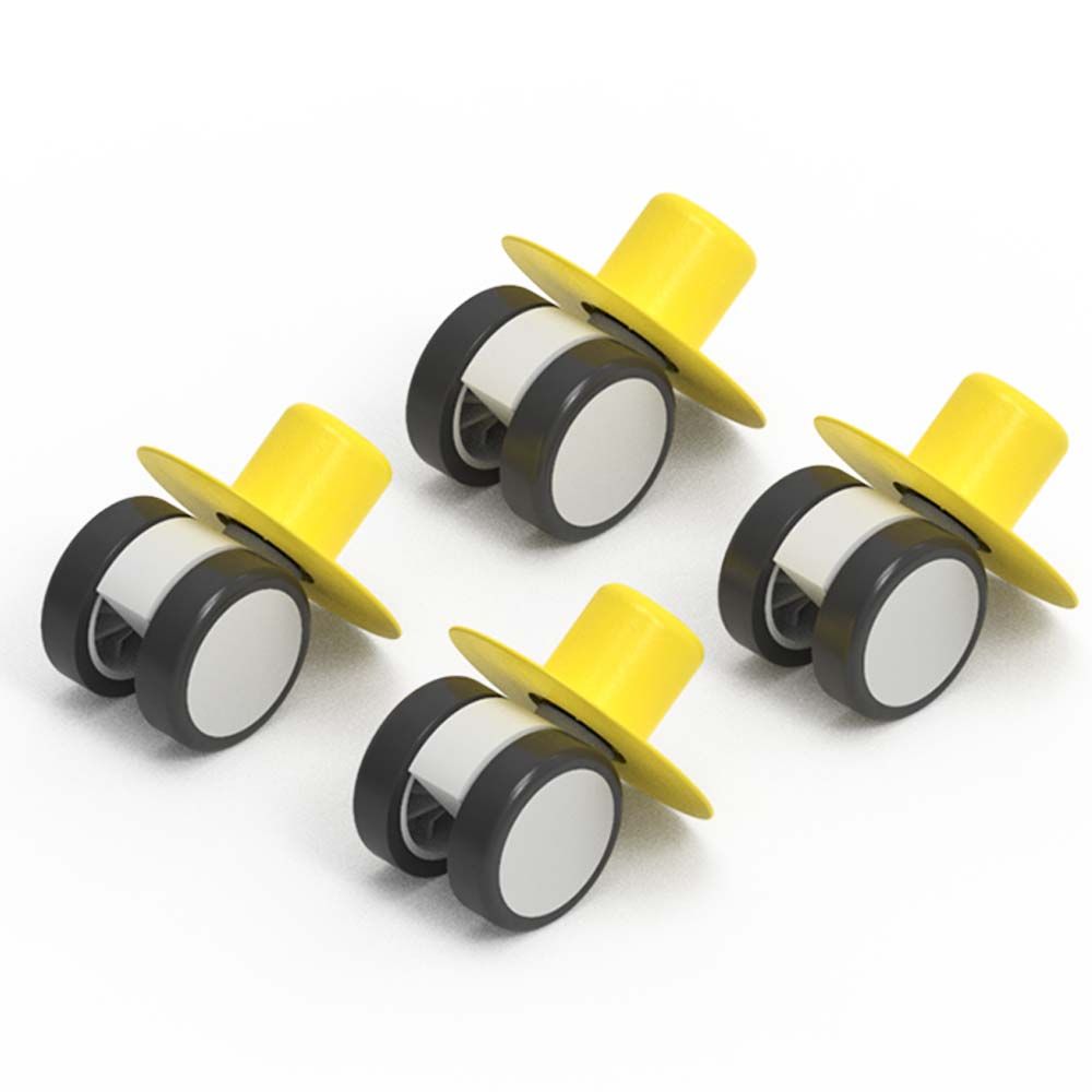 MODU - Curiosity Kit - Yellow Pegs & Grey Blocks - 15pcs