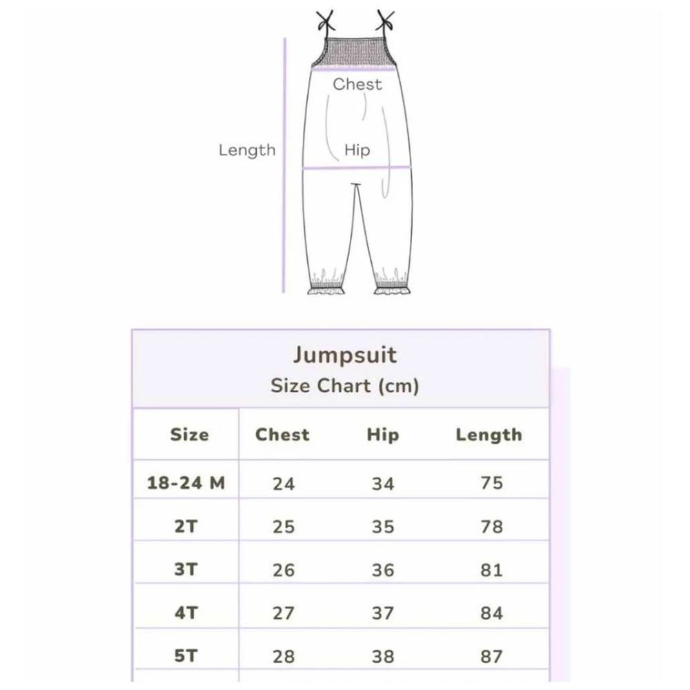 Ola Otter Smocked Jumpsuit Free Float