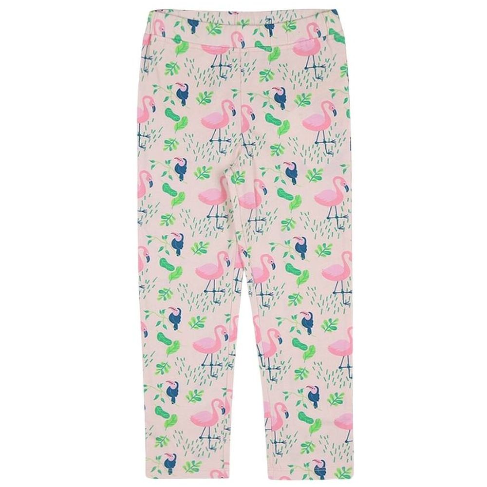 Ola Otter Printed Leggings Flamingo Forest