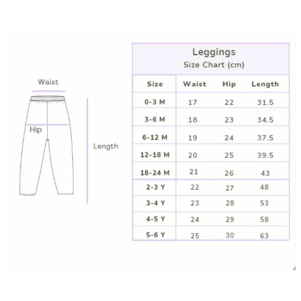 Ola Otter Printed Leggings Flamingo Forest