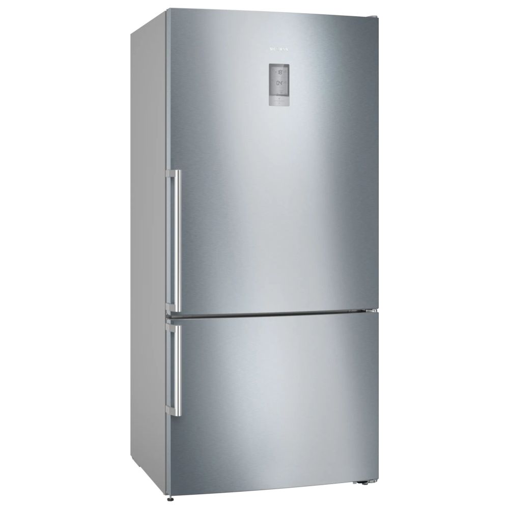 Siemens Bottom Mount Freestanding Refrigerator - Silver - 641 L