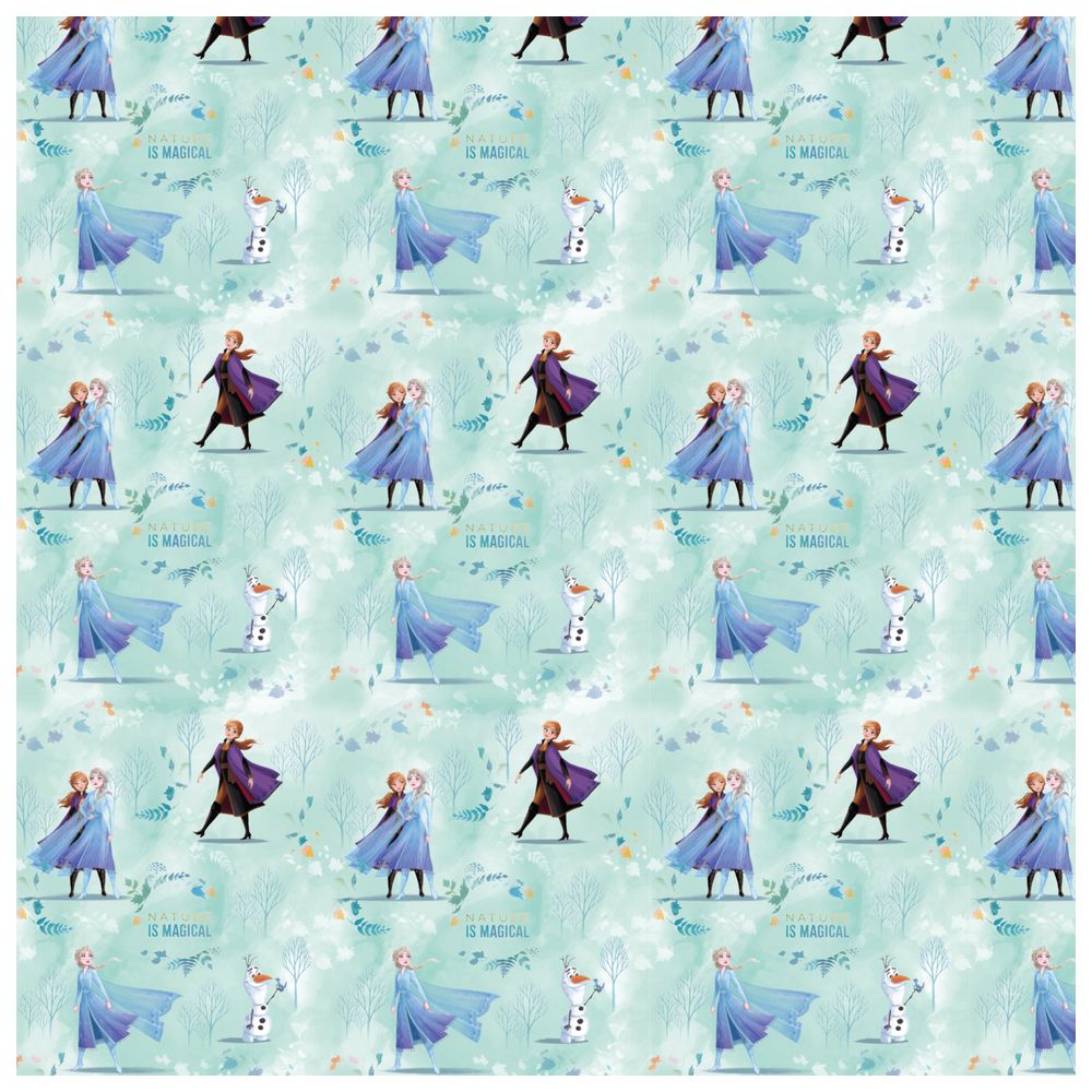 Party Centre - Disney Frozen Gift Wrap - Blue