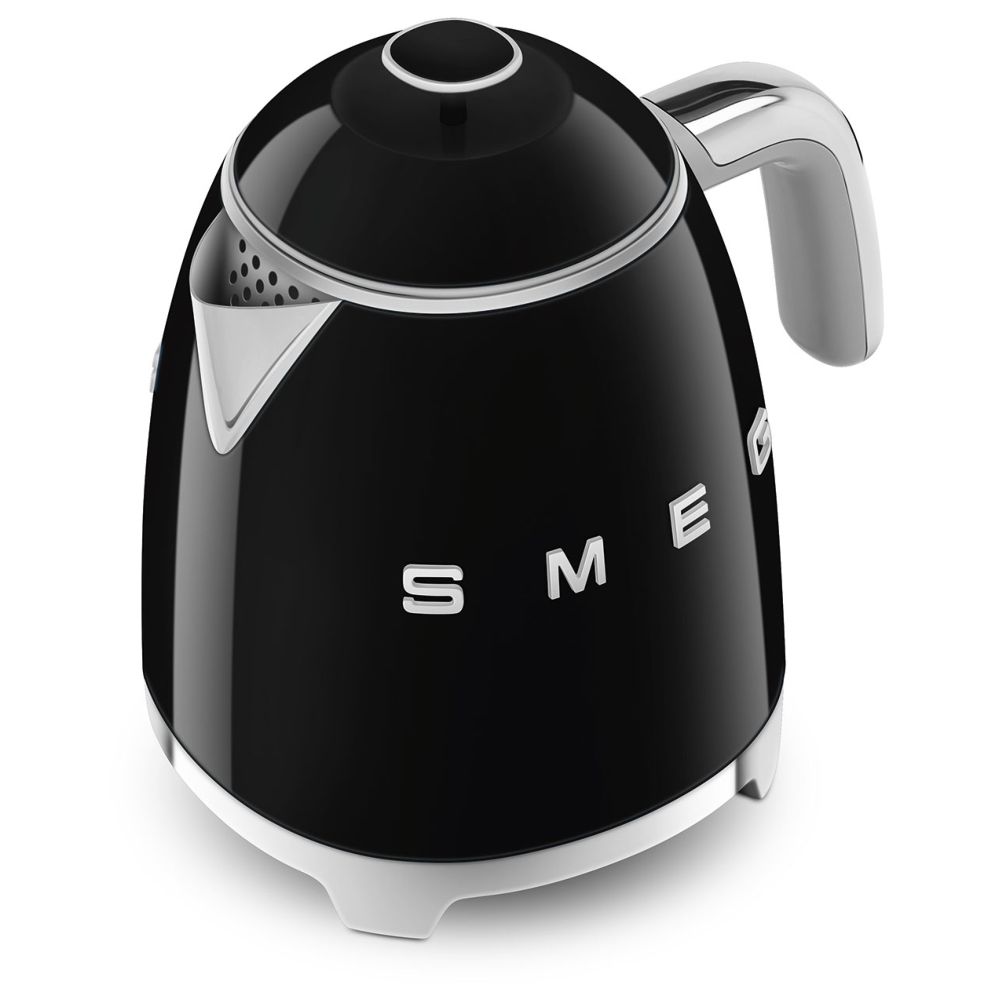 Smeg - 50'S Retro Style Mini Kettle - Black - 0.8 L - 1400 W