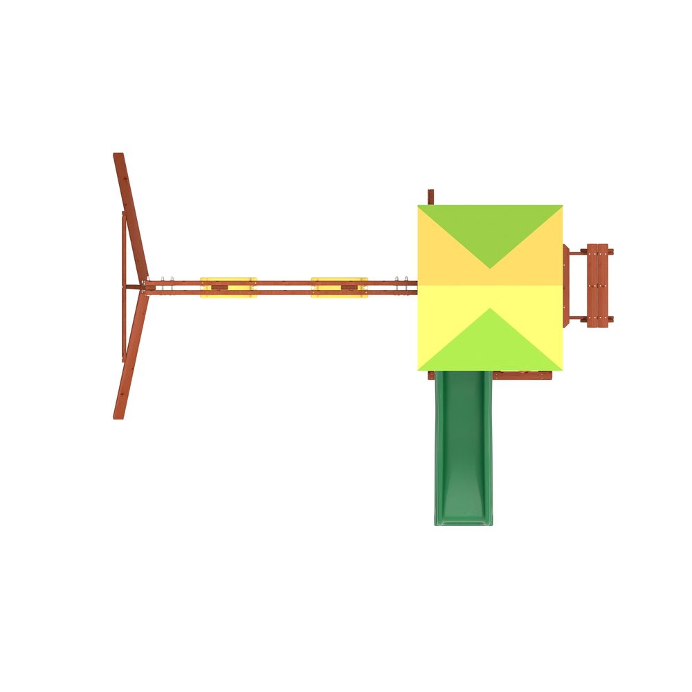 Kiddoro - Miighty Jungle Swing Set