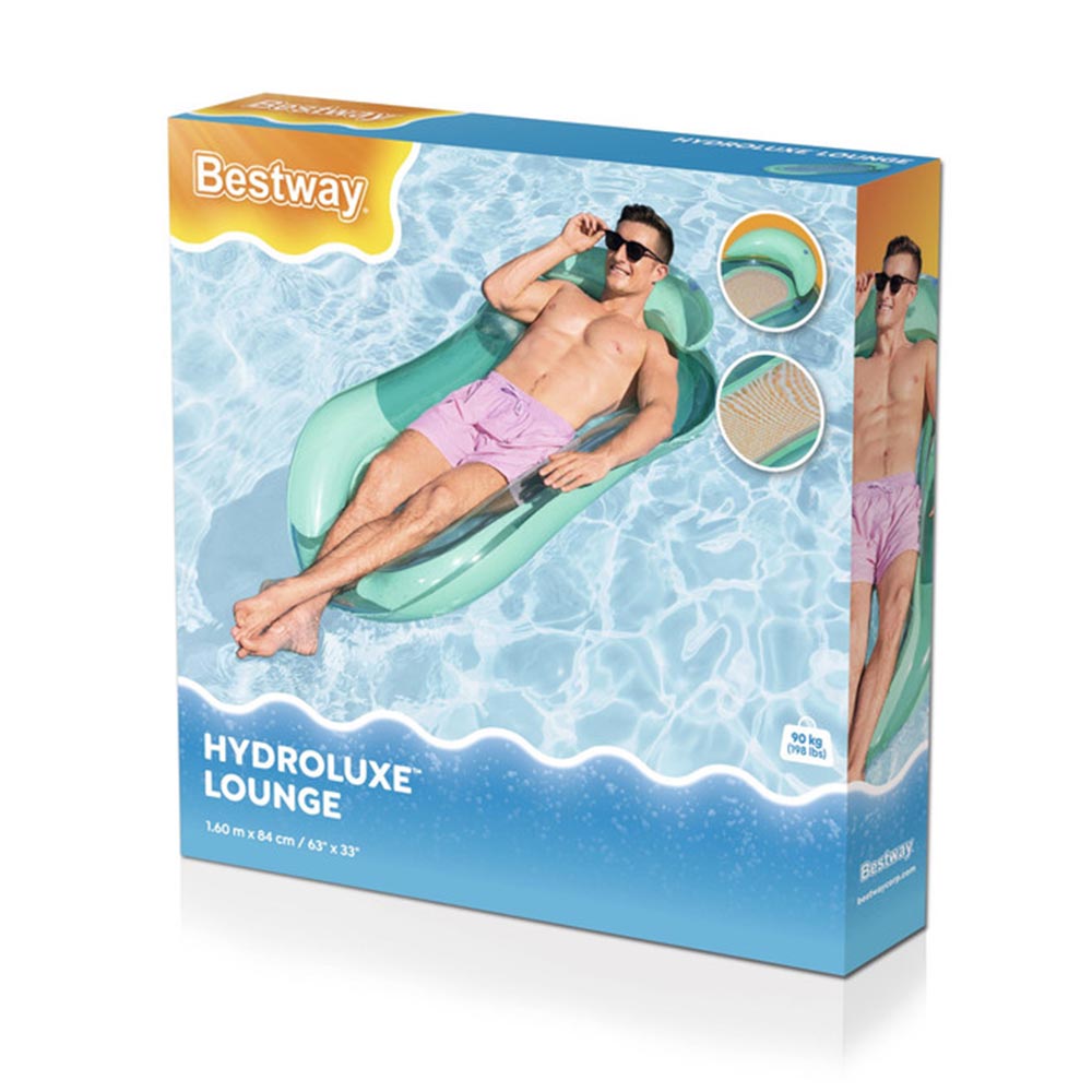 Bestway B/W Aqua Lounge - Blue - Inflatable Pool Float