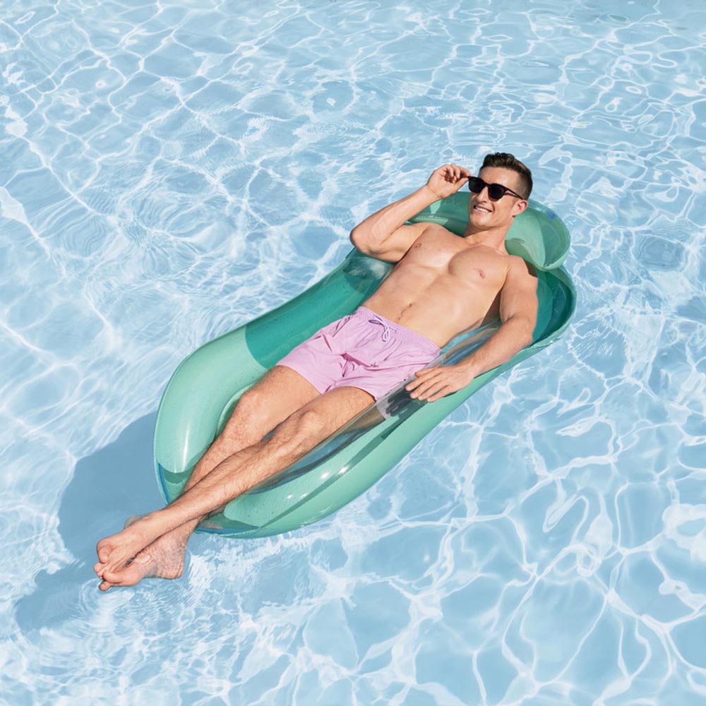 Bestway B/W Aqua Lounge - Blue - Inflatable Pool Float
