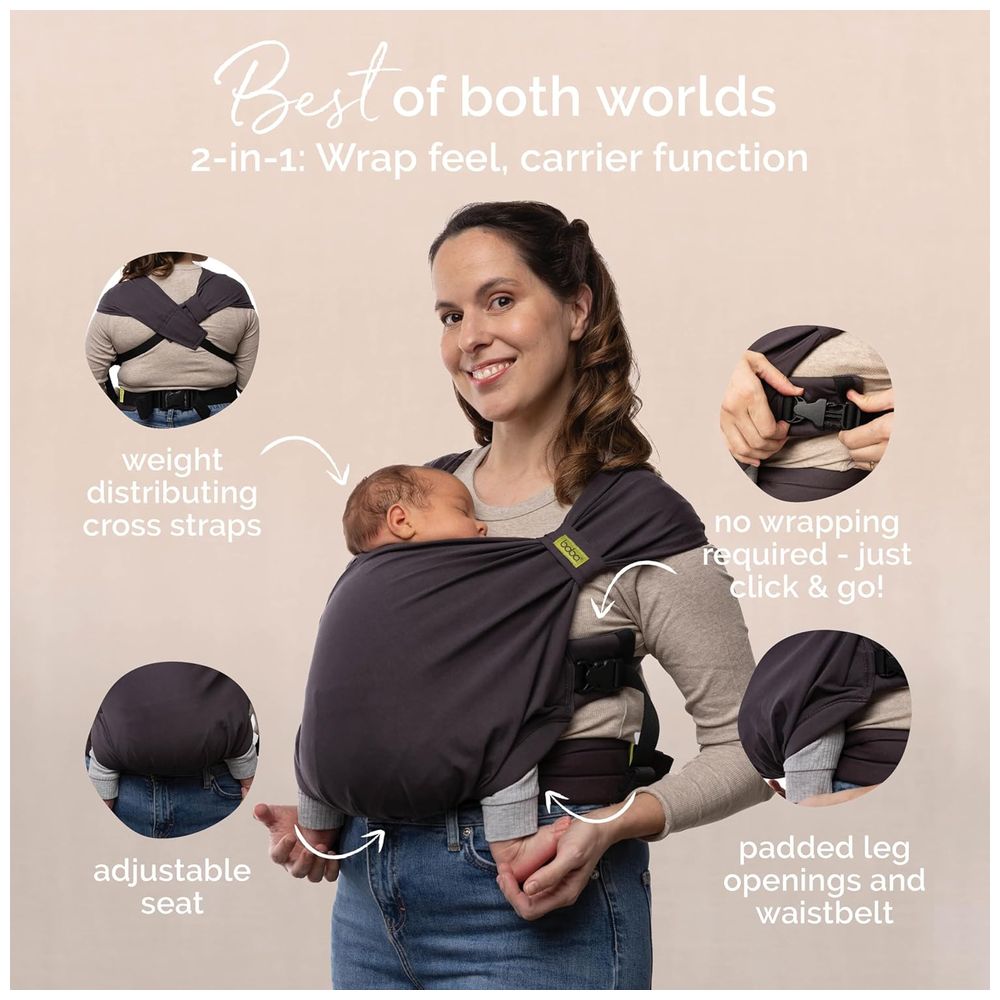 Boba - Bliss Baby Carrier - Black