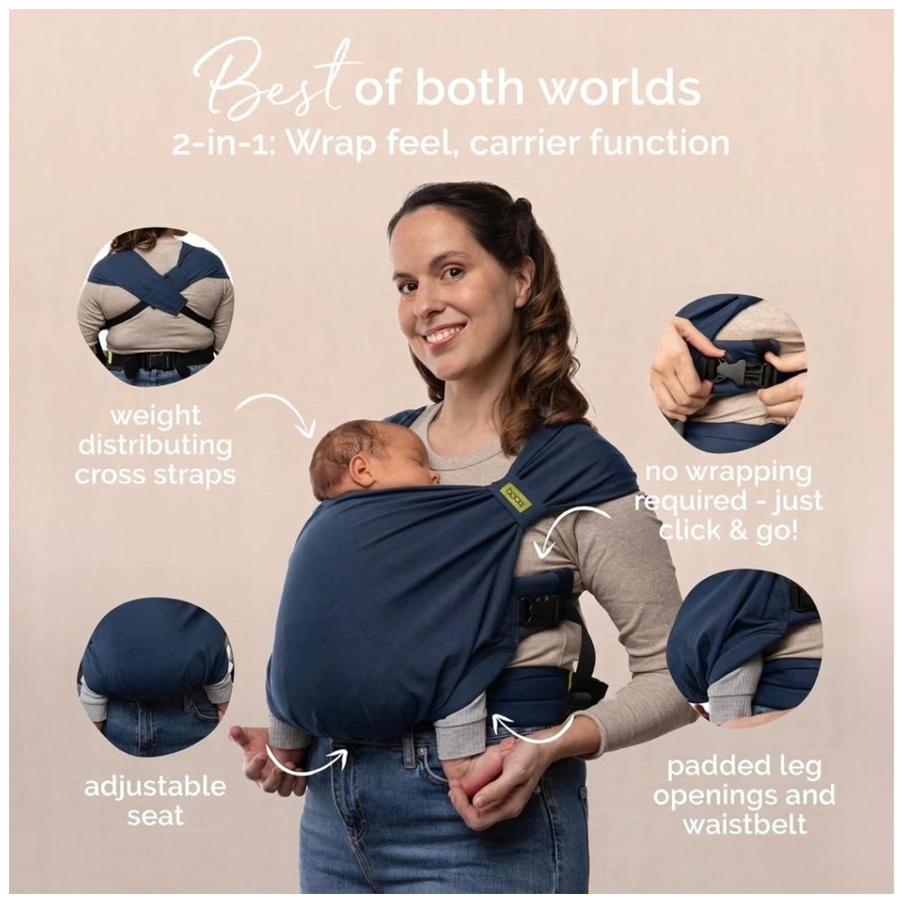 Boba - Bliss Baby Carrier - Navy Blue