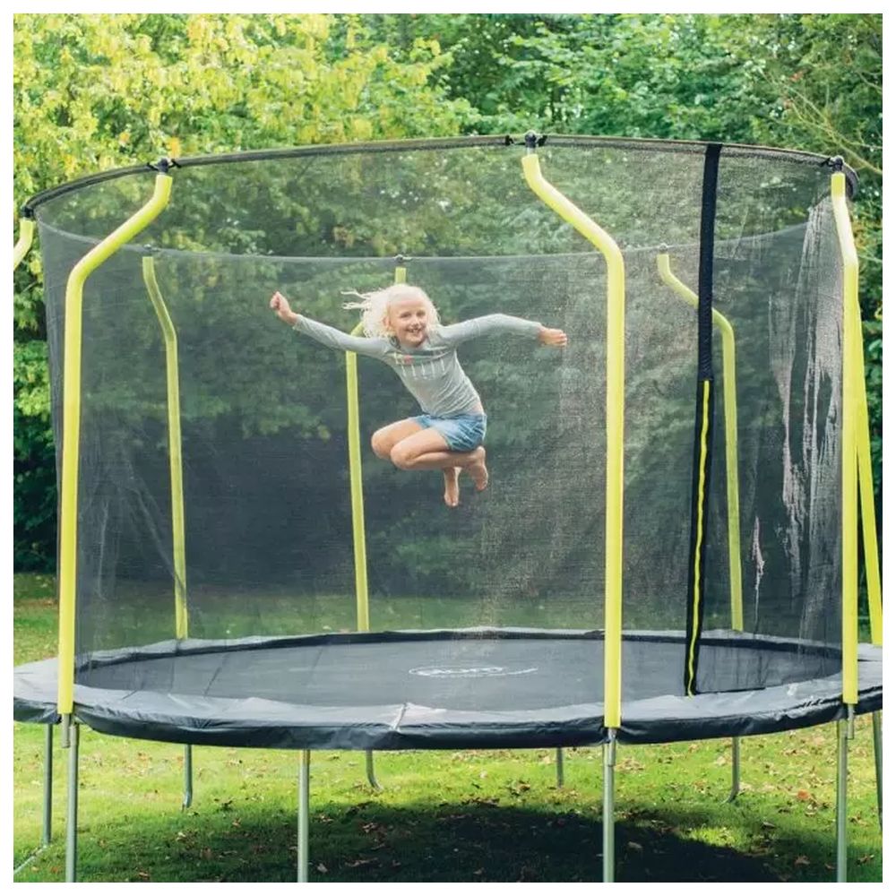 Plum - Fun V2 Trampoline Classic Wave Springsafe - 8ft