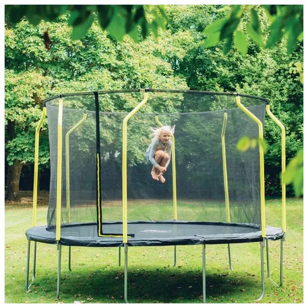 Plum - Fun V2 Trampoline Classic Wave Springsafe - 8ft