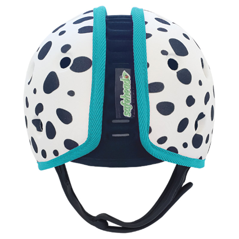 SafeheadBABY - Soft Helmet Learning To Walk (7months-2years) - Dalmation Blue