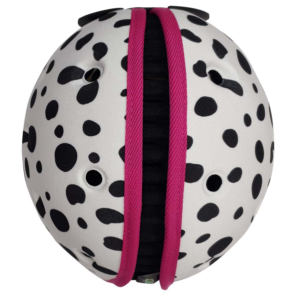 SafeheadBABY - Soft Helmet Learning To Walk (7months-2years) - Dalmation Pink