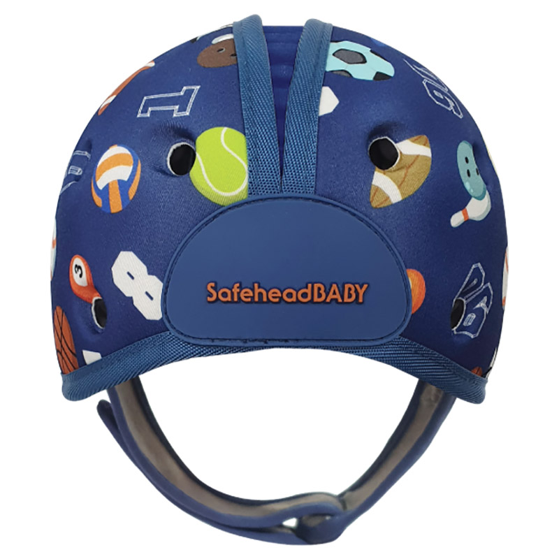 SafeheadBABY - Soft Helmet Learning To Walk(7months-2years) - Sporty Blue